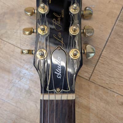 Gibson Les Paul Studio Ebony 1999 Bonehead Oasis image 3