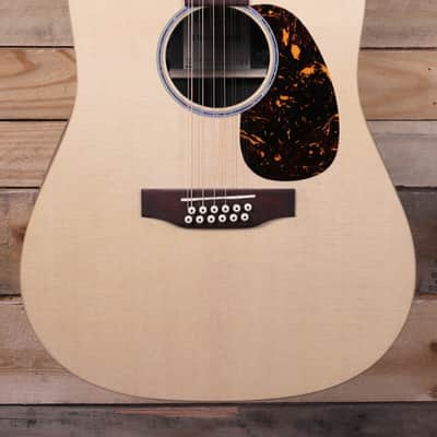 Martin DC-X2E Brazilian 12-String Acoustic/Electric Guitar Natural w/ Gigbag image 1