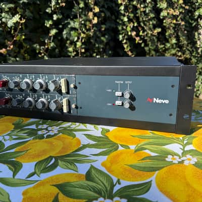2 racked Neve 1079 (1066/1073) with ADDED Marinair line input trafos. image 4