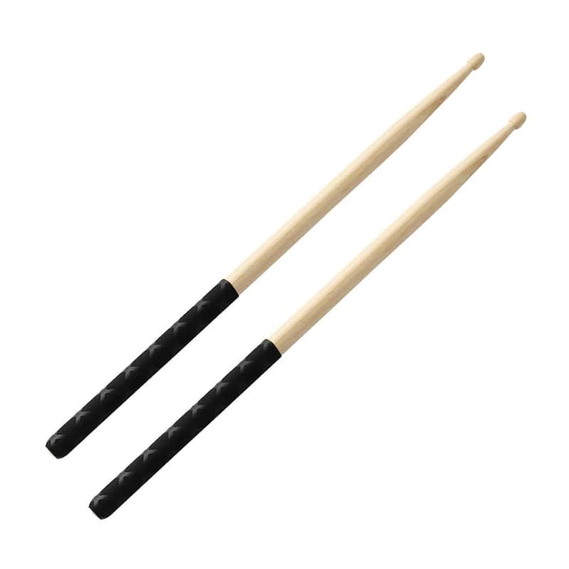 Drumsticks Anti-Slip Handles For Drum Set, Wooden 5A Drum Sticks Exercise For Adults Musical Instrument Percussion Accessories image 1