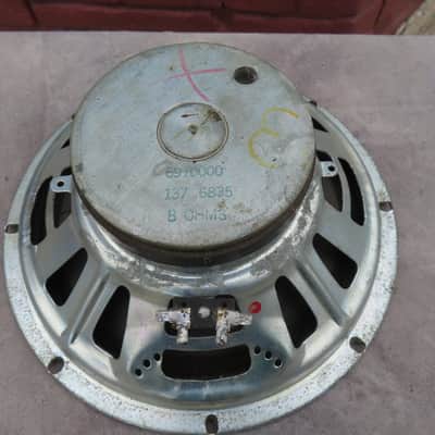 OXFORD 1968 10" SPEAKER 8 ohm ORIGINAL PRINCETON VIBROLUX SUPER CONCERT REVERB image 2