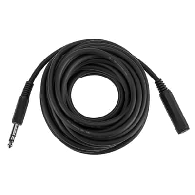 H&A Platinum Pro 25' TRS 1/4 Male to 1/4 Female Interconnect Cable image 1