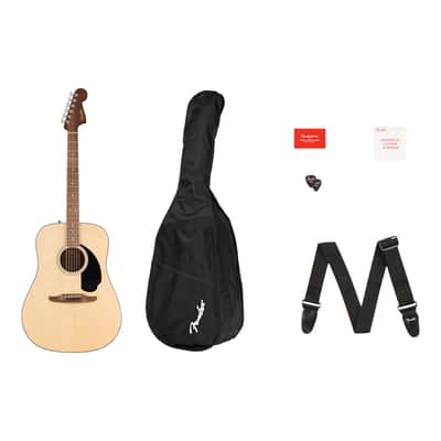 NEW Fender California Standard Redondo Pack - Natural image 1