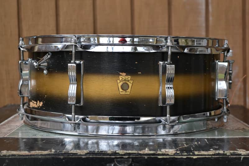 Ludwig No. 908 Jazz Festival 5x14" 8-Lug Snare Drum 1960 - 1969 image 4