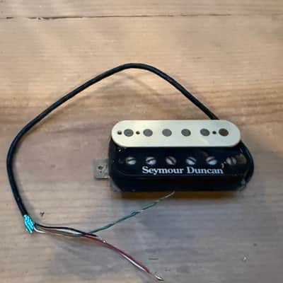 Vintage 1990's Seymour Duncan APH-1b Alnico II Pro Bridge Humbucker Pickup - Zebra image 3