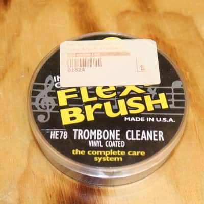 Herco Instrument Cleaning Flex Brush Vinyl Coated Trombone Cleaner HE78 image 2
