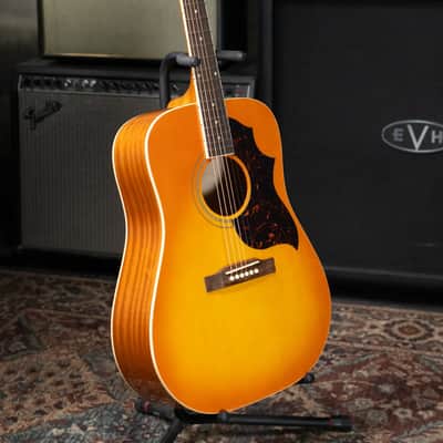 Epiphone Hummingbird Tribute Acoustic Guitar - Heritage Cherry Sunburst image 15