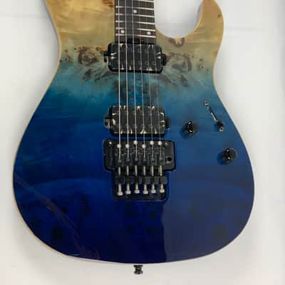 ESP E-II SN-2 Blue Natural Fade Electric Guitar + Hard Case MIJ SN2 SNII SN 2 image 8