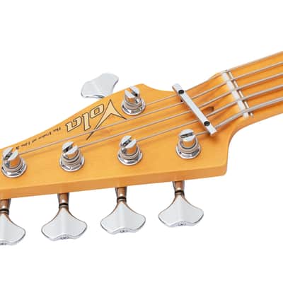 Vola Guitars ZVA 5 String bass - Ocean Turquoise metallic Gloss CLEARANCE SALE image 10