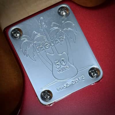 Fender 50th Anniversary American Jaguar 2012 Candy Apple Red image 13