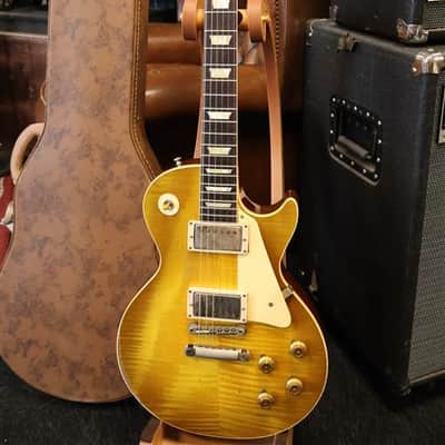 Gibson Murphy Lab 1959 Les Paul Standard Green Lemon Fade Heavy Aged (USED) image 1