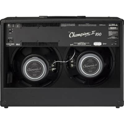 Fender Champion II 100-watt 2 x 12-inch Combo Amplifier - Blackout image 4
