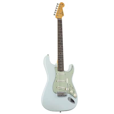 Fender Vintage Custom 1959 Stratocaster Faded Aged Sonic Blue - Electric Guitar image 1