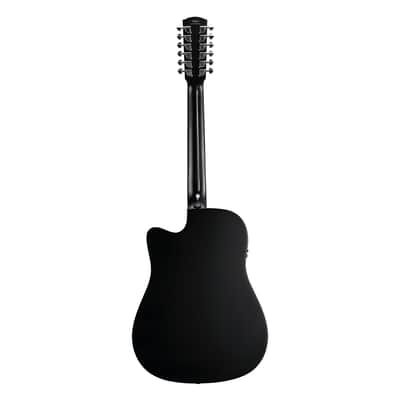 AD60ce 12-String Black Artist Dreadnought (NEW DEMO) image 6