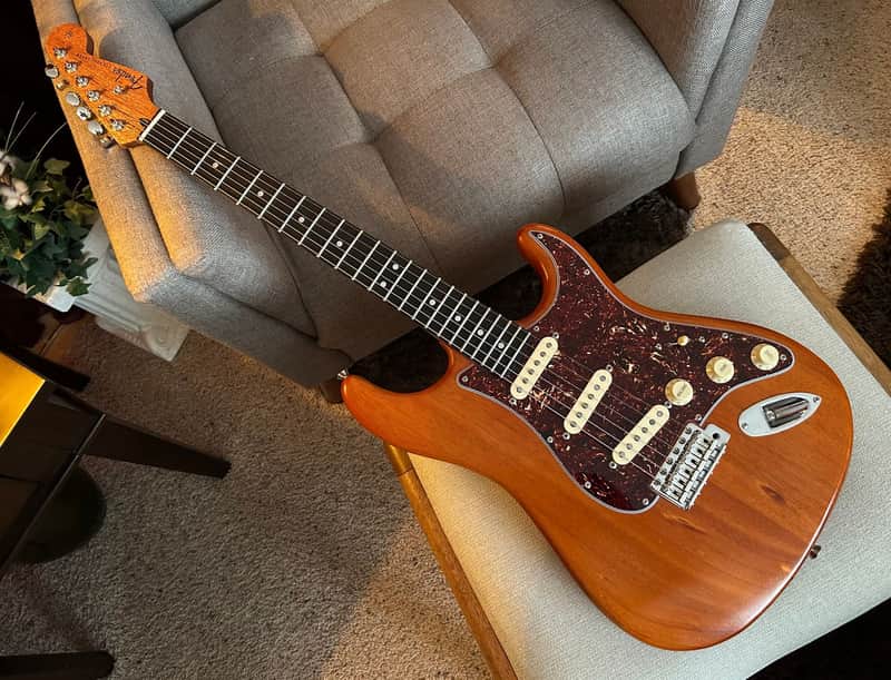 Fender Stratocaster (Parts-caster) - Full Mahogany Body & Neck - Mint - Never Played image 1