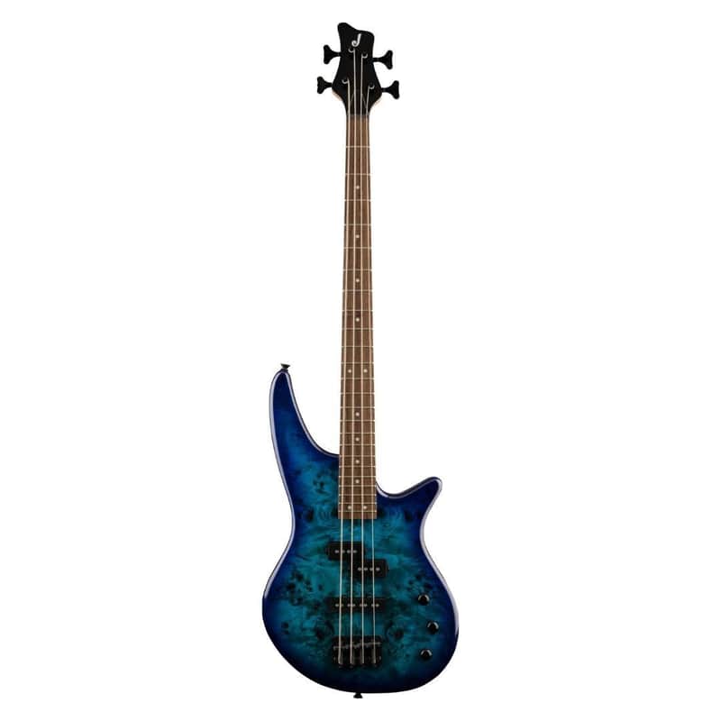 Jackson JS Series Spectra Bass JS2P, Laurel Fingerboard, Blue Burst image 1