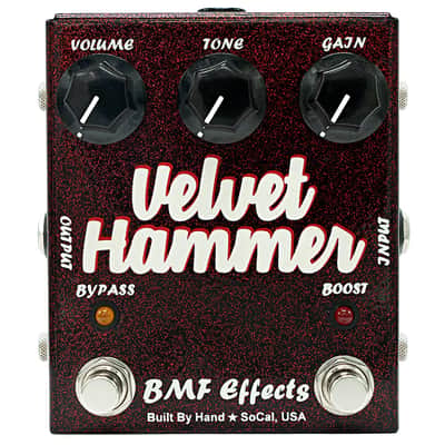 BMF Effects Velvet Hammer Overdrive Pedal *Ships Today* image 1