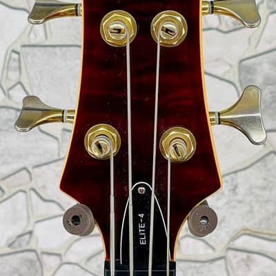 Schecter Diamond Series Elite 4 Bass Guitar with Hardshell Case in Excellent Condition image 5