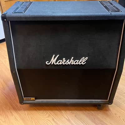 Marshall 1960A Lead 300-Watt 4x12" Angled Guitar Speaker Cabinet 1998 - Present - Black image 2