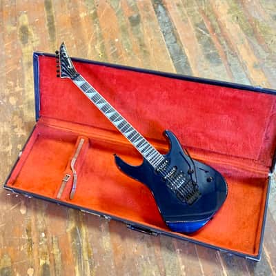 Grover Jackson SLD-115 c 1990’s Midnight blue soloist super strat shredder ST hss Seymour Duncan original vintage mij japan image 1