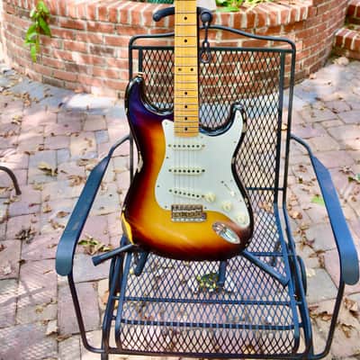 Fender Custom Shop LTD Fat '50s Stratocaster Relic 2022 - Wide Fade 2-Tone Chocolate Sunburst image 8