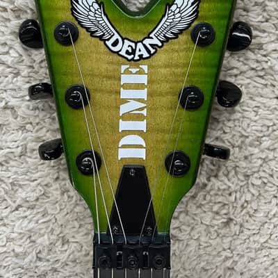 Dean Dime Slime Stealth Floyd FM Electric Guitar w/ Hard Case - Dimebag - STHFDS image 5