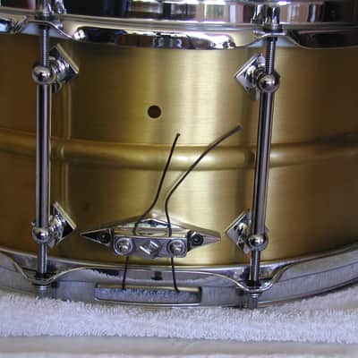 Craviotto AK Brass Snare Drum - 14 x 6.5 Masters Metal, 2013 – Excellent Condition - #40 of 60 image 16