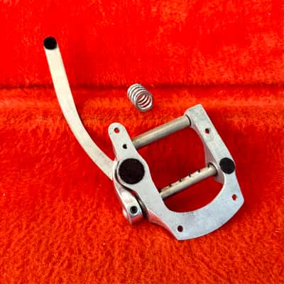 Bigsby B5 Vibrato tailpiece c 1970 - Nickel original vintage USA Gibson Gretsch guild Les paul sg image 2