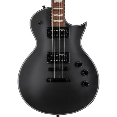 ESP LTD EC-256 Electric Guitar, Black Satin image 1