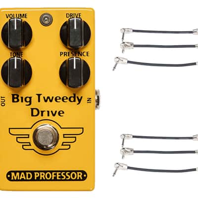 Mad Professor Big Tweedy Drive + 2x Gator Patch Cable 3 Pack image 1