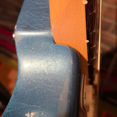 S-Style Partscaster - Aged Lake Placid Blue Body, Fender Custom Shop Neck & Bridge Pickups, Seymour Duncan SSL-1 Middle Pickup image 10