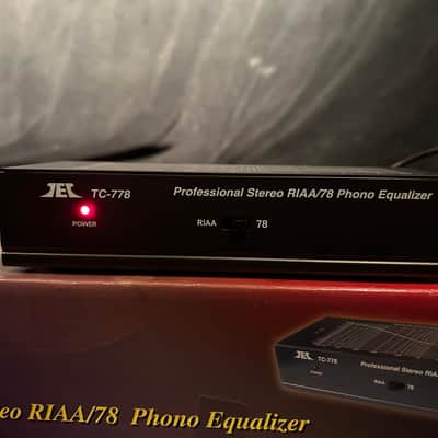 Technolink Professional Stereo RIAA/78 Phono Equalizer 2014 - black image 1