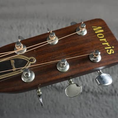 Morris FD-15 1973 Japan Acoustic w/ Hard Case image 8