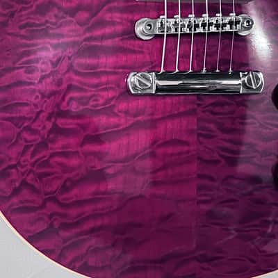 Gibson Les Paul 2002 - Cranberry Red Quilt Top image 3