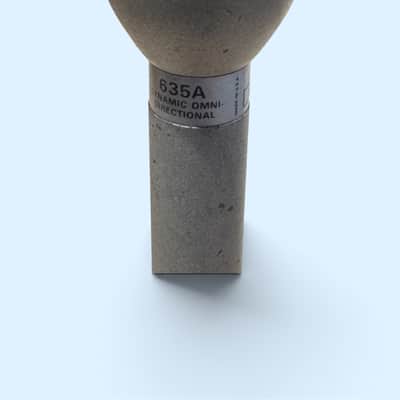 Vintage Buchanan Era 1970's 635A Dynamic Omnidirectional Microphone image 4