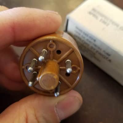CBS ONE (1) JAN-CHY-5Y3WGTA rectifier tNOS AT1000 TESTED Vacuum Tube balanced premium IOB rugged 5Y3 USN-5Y3WGTB Audio 1959 image 3