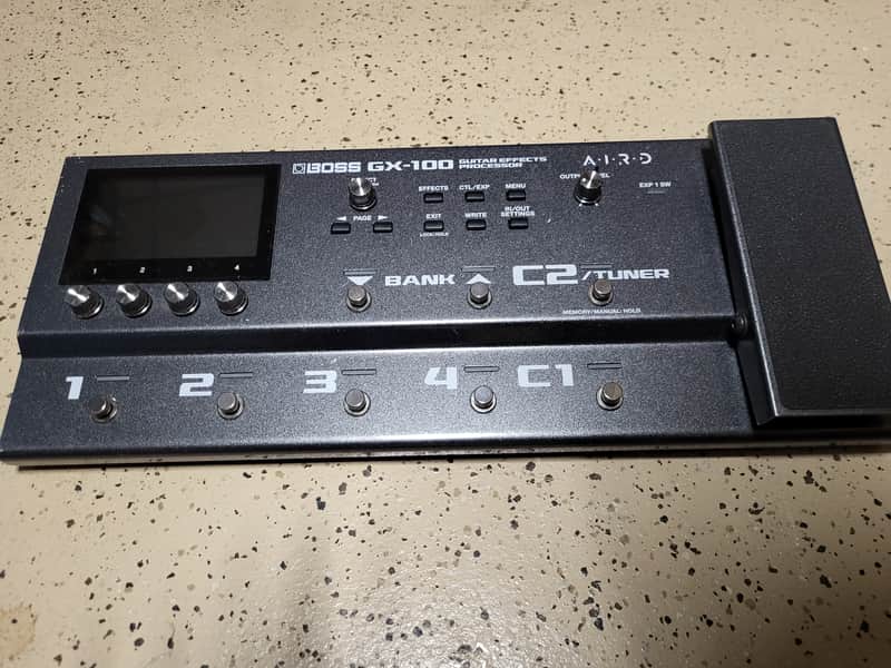Boss GX-100 Guitar Effects Processor 2022 - Present Black image 1