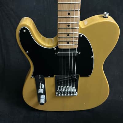 Fender Squier Telecaster  - Butterscotch blonde Left Handed image 9