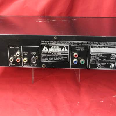 Panasonic CD and DVD Player DVD-RV30 w Digital Optical Output (TOSLINK) / Complete setup! image 6