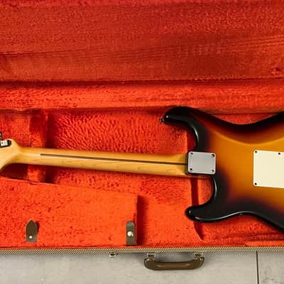 Fender 1958 Stratocaster Relic Time Machine 2011 - Chocolate 3Color Sunburst image 5