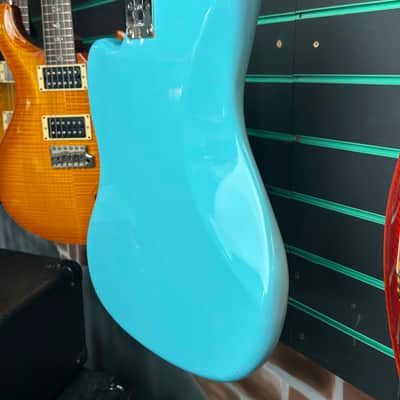 Fender 60th Anniversary Triple Jazzmaster Daphne Blue 2018 Electric Guitar image 16