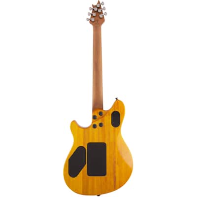 Immagine EVH Wolfgang WG Standard Quilt Maple Transparent Amber - Electric Guitar - 2