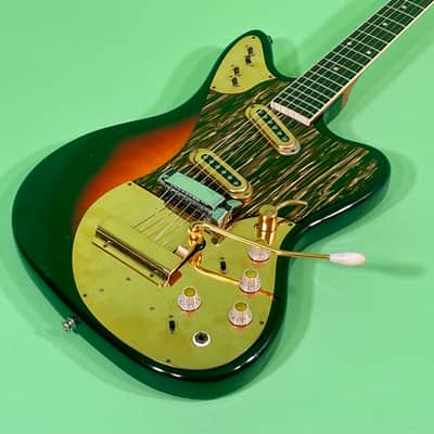Framus Strato DeLuxe 1965 - 3-Color Sunburst Gold! 100% original image 4