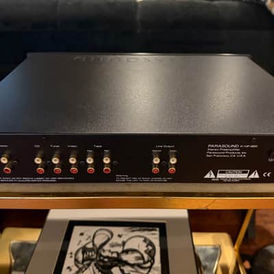 Parasound P/hp 850 Late 90s early 2000s - Black image 3