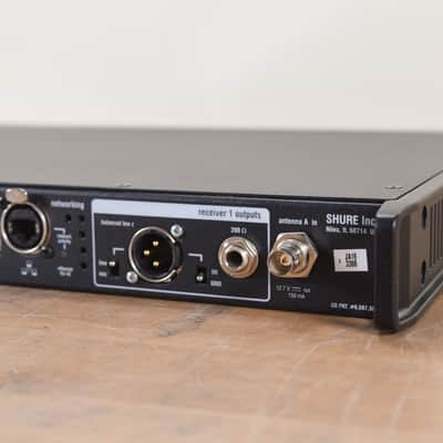 Shure UR4D Dual Wireless Receiver - J5 Band 578-638 MHz (church owned) CG00L1R image 7