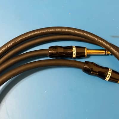 Monster Prolink PERFORMER 500 Straight TS Speaker Cable - 3' 2010’s Set of 2 image 2