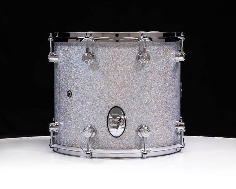 DW Performance Series 12x14 Floor Tom Diamond Nebula image 1