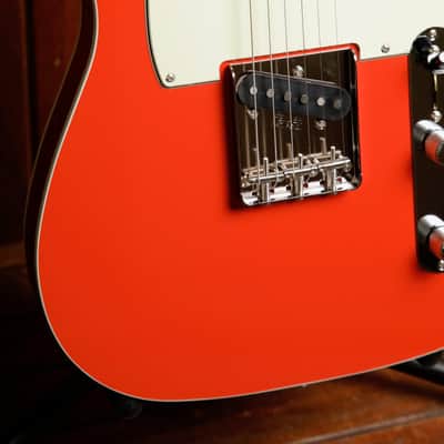 Fender Made in Japan Traditional '60s Telecaster Custom Fiesta Red Electric Guitar image 7
