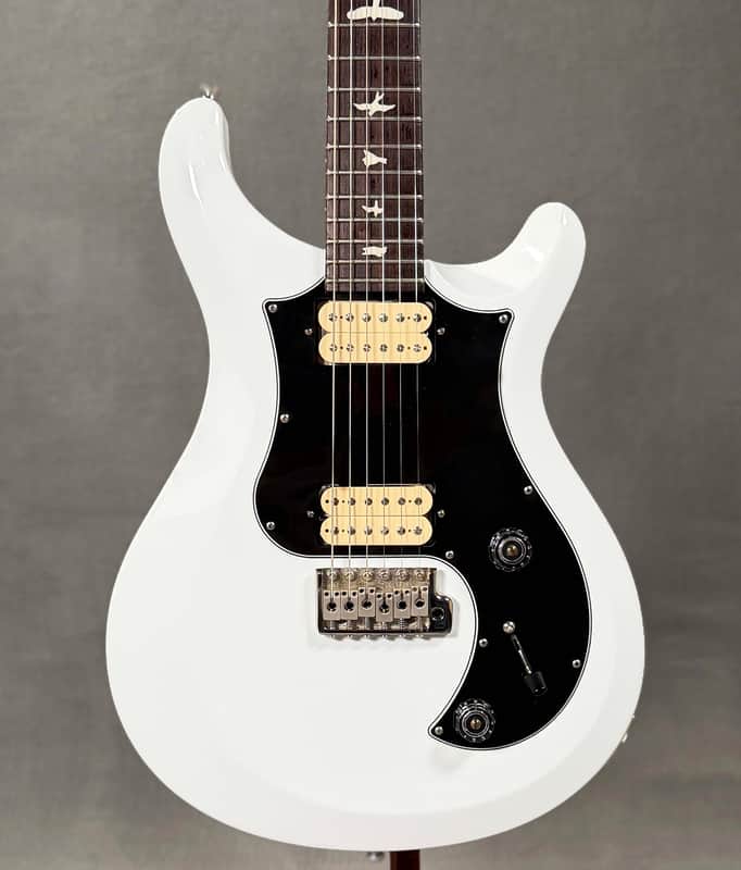 PRS S2 Standard 22 USA 2018 w/ Hard Case - Gloss White, Monty's Original PAF Pickups image 1