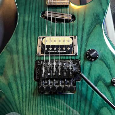 ESP LTD Mirage Deluxe M-II 1994 - Trans Green image 4
